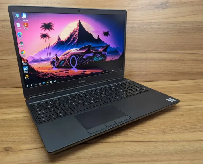 Мобільна робоча станція Dell Precision 7550 / 15.6" (1920x1080) IPS / Intel Core i5-10400H (4 (8) ядра по 2.6 - 4.6 GHz) / 32 GB DDR4 / 512 GB SSD / nVidia Quadro T1000, 4 GB GDDR6, 128-bit / WebCam / HDMI / Windows 10 б/в - зображення 4