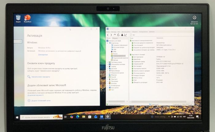 Ноутбук Fujitsu LifeBook E756 / 15.6" (1920x1080) IPS / Intel Core i7-6500U (2 (4) ядра по 2.5 - 3.1 GHz) / 8 GB DDR4 / 256 GB SSD / Intel HD Graphics 520 / WebCam / Win 10 Pro б/в - зображення 10