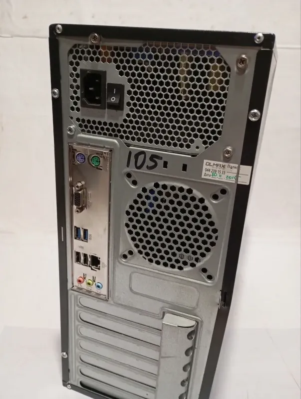 ПК GameMax Tower / Intel Core i5-4570S (4 ядра по 2.9 - 3.6 GHz) / 8 GB DDR3 / 240 GB SSD / Intel HD Graphics 4600 / 350W б/в - зображення 4