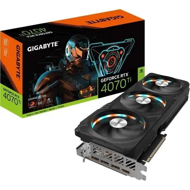 Дискретна відеокарта nVidia GeForce RTX 4070 Ti, 12 GB GDDR6X, 192-bit / HDMI, DisplayPort - зображення 1