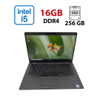 Ультрабук Dell Latitude 5400 / 14" (1920x1080) IPS / Intel Core i5-8365U (4 (8) ядра по 1.6 - 4.1 GHz) / 16 GB DDR4 / 480 GB SSD / Intel UHD Graphics 620 / WebCam б/в