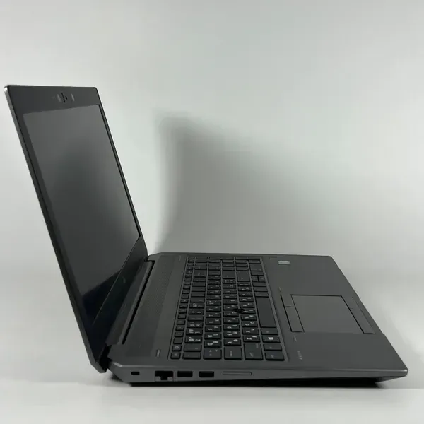 Ноутбук робоча станція HP zBook 15 G6 / 15.6" (1920x1080) IPS / Intel Core i7-9850H (6 (12) ядер по 2.6 - 4.6 GHz) / 32 GB DDR4 / 512 GB SSD / nVidia Quadro T2000, 4 GB GDDR5, 128-bit / WebCam / Fingerprint б/в - зображення 4