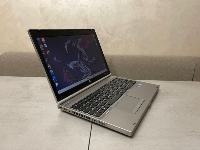 Ноутбук HP EliteBook 8570p / 15.6" (1920x1080) TN / Intel Core i5-3320M (2 (4) ядра по 2.6 - 3.3 GHz) / 8 GB DDR3 / 256 GB SSD / Intel HD Graphics 4000 / DVD-ROM б/в - изображение 5