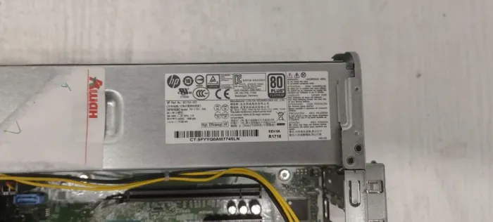 ПК HP ProDesk 600 G3 SFF / Intel Celeron G3900 (2 ядра по 2.8 GHz) / 8 GB DDR4 / 300 GB HDD / Intel HD Graphics 510 / USB Type-C б/в - зображення 5