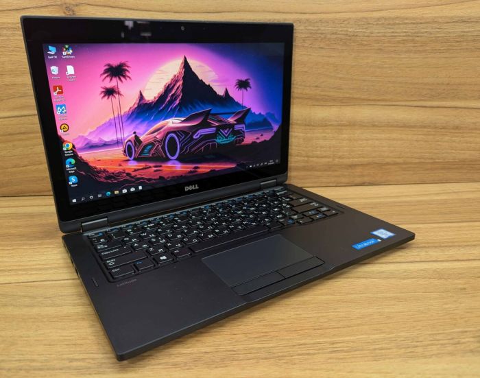 Нетбук-трансформер Dell Latitude 5289 / 12.5" (1920x1080) IPS Touch / Intel Core i7-7600U (2 (4) ядра по 2.8 - 3.9 GHz) / 8 GB DDR3 / 256 GB SSD / Intel HD Graphics 620 / HDMI / WebCam / Windows 10 б/в - зображення 4