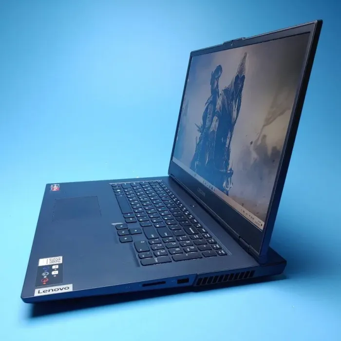 Ігровий ноутбук Б-клас Lenovo Legion 5 17ACH6H / 17.3" (1920x1080) IPS / AMD Ryzen 7 5800H (8 (16) ядер 3.2 - 4.4 GHz) / 16 GB DDR4 / 1000 GB SSD / nVidia GeForce RTX 3060, 6 GB GDDR6, 192-bit / WebCam / Win 11 Home б/в - зображення 5
