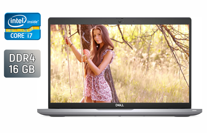 Ультрабук Dell Latitude 5420 / 14" (1920x1080) IPS / Intel Core i7-1185G7 (4 (8) ядра по 3.0 - 4.8 GHz) / 16 GB DDR4 / 512 GB SSD / Intel Iris Xe Graphics / WebCam / Windows 11 б/в - зображення 1