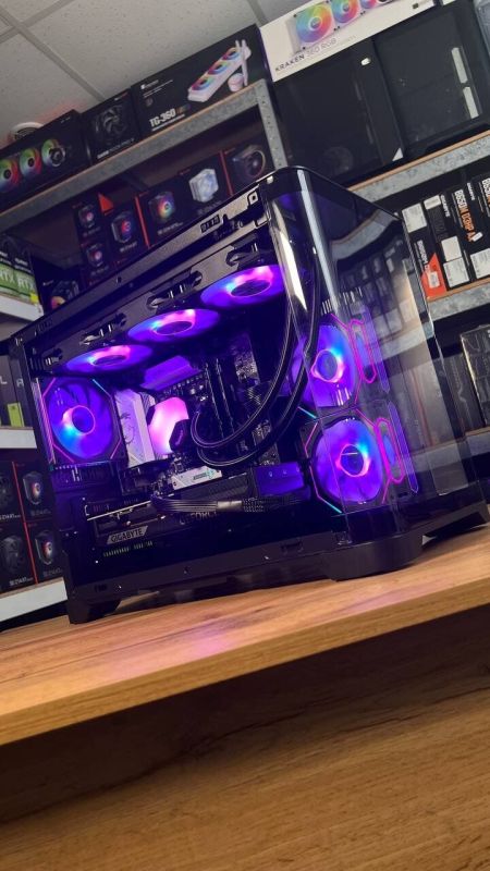 Збірка на замовлення: ігровий ПК GameMax Hype-M Black Tower / AMD Ryzen 7 7800X3D (8 (16) ядер по 4.2 - 5.0 GHz) / 32 GB DDR5 / 2000 GB SSD M.2 / nVidia GeForce RTX 5070, 12 GB GDDR7, 192-bit / 750W - зображення 3