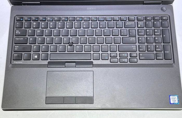 Мобільна робоча станція Б-клас Dell Precision 7540 / 15.6" (1920x1080) TN / Intel Xeon E2276M (6 (12) ядер по 2.8 - 4.7 GHz) / 32 GB DDR4 / 256 GB SSD + 256 GB SSD / nVidia Quadro RTX 3000, 6 GB GDDR6, 192-bit / WebCam / Win 11 Pro б/в - зображення 8