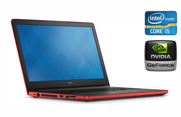 Ноутбук Б-клас Dell Inspiron 5558 / 15.6" (1366x768) TN / Intel Core i5-5200U (2 (4) ядра по 2.2 - 2.7 GHz) / 8 GB DDR3 / 240 GB SSD / nVidia GeForce 920M, 2 GB DDR3, 64-bit / WebCam / Windows 10 б/в - зображення 1