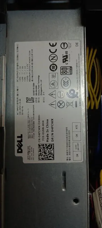 Комп'ютер Dell OptiPlex XE2 D07S SFF / Intel Core i3-4330 (2(4) ядра по 3.5 GHz) / 8 GB DDR3 / 240 GB SSD NEW / HD Graphics 4600 / DVD-RW / Win 10 б/в - зображення 9