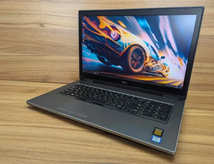 Мобільна робоча станція Dell Precision 7740 / 17.3" (1920x1080) IPS / Intel Core i5-9400H (4 (8) ядра по 2.5 - 4.3 GHz) / 32 GB DDR4 / 512 GB SSD / nVidia Quadro RTX 3000, 6 GB GDDR6, 192-bit / TouchID / Windows 10 б/в - зображення 5