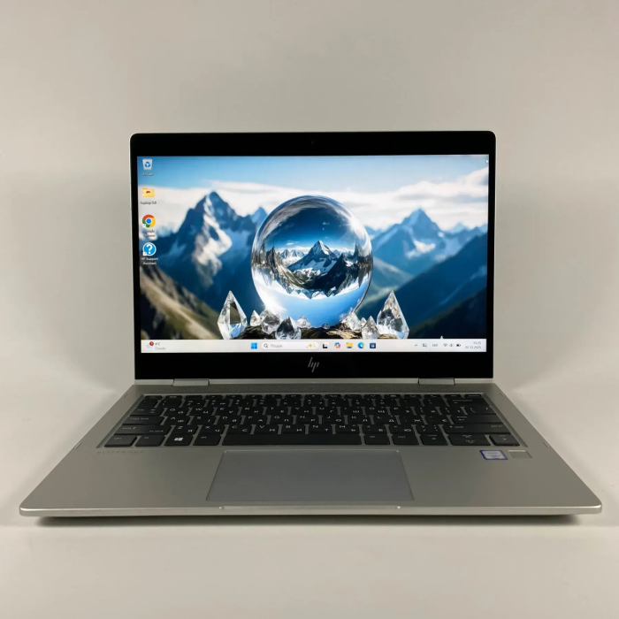 Ультрабук-трансформер HP EliteBook 830 G6 / 13.3" (1920x1080) IPS Touch / Intel Core i5-8365U (4 (8) ядра по 1.6 - 4.1 GHz) / 16 GB DDR4 / 256 GB SSD / Intel UHD Graphics / WebCam / TouchID б/в - изображение 2