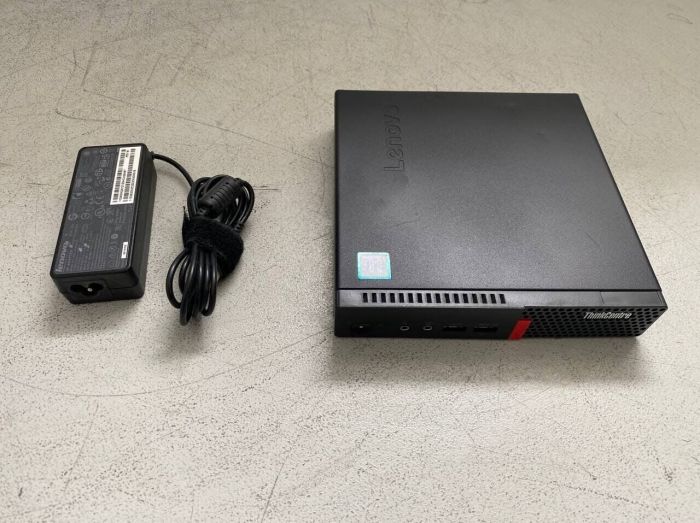 Неттоп Lenovo ThinkCentre M910q Tiny USFF / Intel Core i5-7500T (4 ядра по 2.7 - 3.3 GHz) / 8 GB DDR4 / 128 GB SSD / Intel HD Graphics 630 б/в - изображение 4