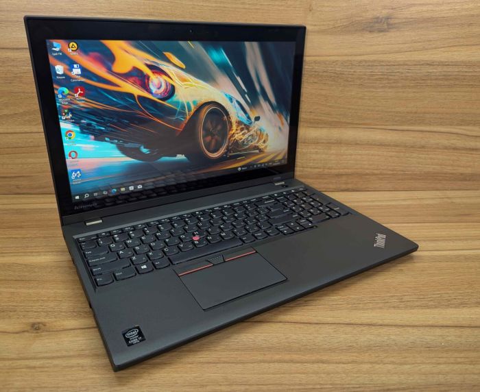 Ноутбук Lenovo ThinkPad W550s / 15.6" (2880x1620) IPS Touch / Intel Core i7-5600U (2 (4) ядра по 2.6 - 3.2 GHz) / 16 GB DDR3 / 480 GB SSD / nVidia Quadro K620M, 2 GB DDR3, 64-bit / WebCam / Windows 10 б/в - зображення 4