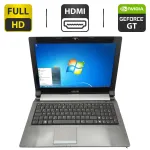 Ноутбук Asus N53 / 15.6" (1920x1080) TN / Intel Core i7-2630QM (4 (8) ядра по 2.0 - 2.9 GHz) / 6 GB DDR3 / 500 GB HDD / nVidia GeForce GT 550M, 2 GB GDDR3, 128-bit / WebCam / АКБ не тримає б/в