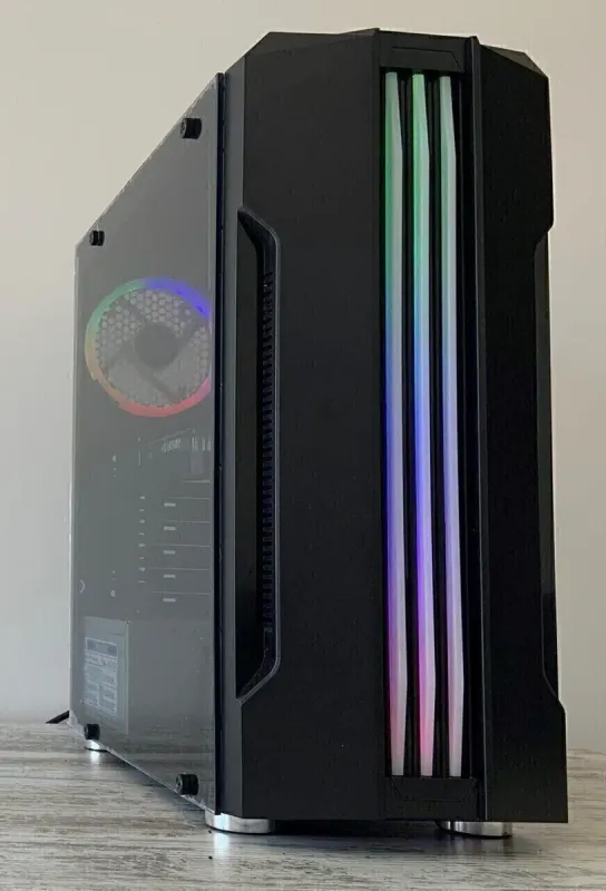 Ігровий ПК Tower / Intel Core i5-11400F (6 (12) ядер по 2.6 - 4.4 GHz) NEW / 16 GB DDR4 NEW / 500 GB SSD NEW + 500 GB HDD / nVidia GeForce GTX 1070, 8 GB GDDR5, 256-bit б/в - зображення 2