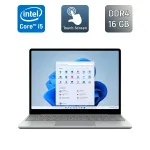 Нетбук Microsoft Surface Laptop GO 2 / 12.4" (1536x1024) IPS Touch / Intel Core i5-1135G7 (4 (8) ядра по 2.4 - 4.2 GHz) / 16 GB DDR4 / 256 GB SSD / Intel Iris Xe Graphics / Type-C / WebCam б/в