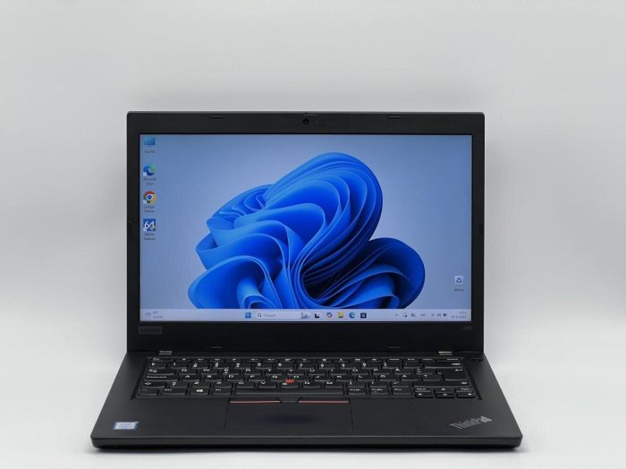 Ультрабук Lenovo ThinkPad L490 / 14" (1920x1080) IPS / Intel Core i3-8145U (2 (4) ядра по 2.1 - 3.9 GHz) / 8 GB DDR4 / 240 GB SSD / Intel UHD Graphics / WebCam б/в - изображение 2