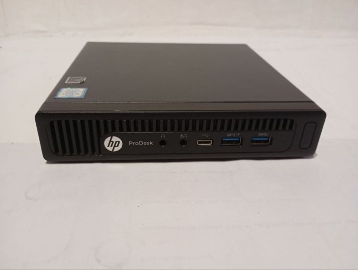 Неттоп HP ProDesk 600 G2 Mini USFF / Intel Core i5-6500T (4 ядра по 2.5 -3.1 GHz) / 8 GB DDR4 / 250 GB SSD + 500 GB HDD / Intel HD Graphics 530 б/в - зображення 2