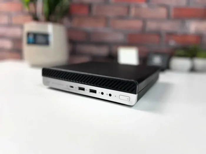 Неттоп HP EliteDesk 800 G4 USFF / Intel Core i5-8400T (6 ядер по 1,7 - 3,3 ГГц) / 16 ГБ DDR4 / 256 ГБ SSD / Intel HD Graphics 630 б/в - изображение 5