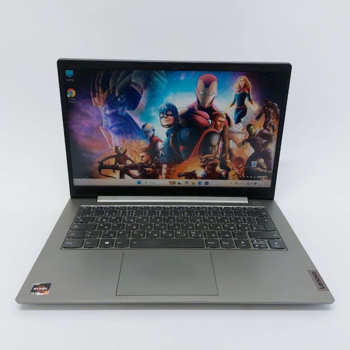 Ультрабук Lenovo ThinkBook 14 G2 / 14" (1920x1080) IPS / AMD Ryzen 7 Pro 4750U (8 (16) ядра по 1.7 - 4.1 GHz) / 16 GB DDR4 / 256 GB SSD / AMD Radeon RX Vega 7 / WebCam б/в - зображення 3