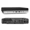 Неттоп HP EliteDesk 800 G3 Desktop Mini Business PC / Intel Core i5-7500T (4 ядра по 2.7 - 3.3 GHz) / 8 GB DDR4 / 240 GB SSD / Блок живлення в комплекті б/в