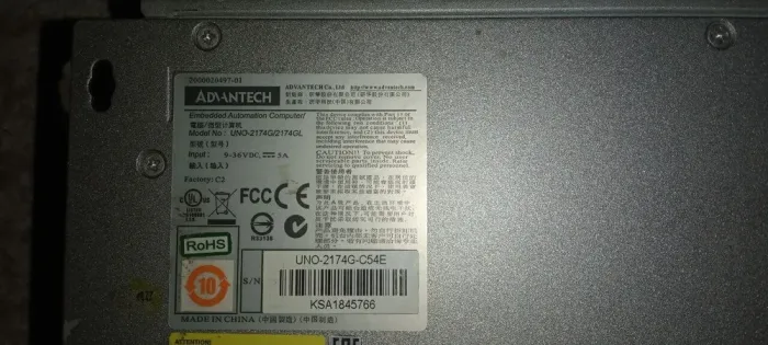 Промисловий ПК Advantech UNO-2174G / Intel Celeron 847E (2 ядра по 1.1 GHz) / 4 GB DDR3 / 30 GB SSD / Intel HD Graphics б/в - зображення 5