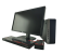 Комплект ПК: комп'ютер HP EliteDesk 705 G4 SFF / AMD Ryzen 5 Pro 2400G (4 (8) ядра по 3,6 - 3,9 ГГц) / 16 ГБ DDR4 / 512 ГБ SSD / AMD Radeon RX Vega 11 Graphics + Монітор 24" (1920x1080) TN  б/в