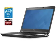 Ноутбук Dell Latitude E6440 / 14" (1920x1080) IPS / Intel Core i7-4610M (2 (4) ядра по 3.0 - 3.7 GHz) / 8 GB DDR3 / 240 GB SSD / AMD Radeon HD 8690M, 512 MB DDR3, 64-bit / WebCam / Win 10 Pro б/в