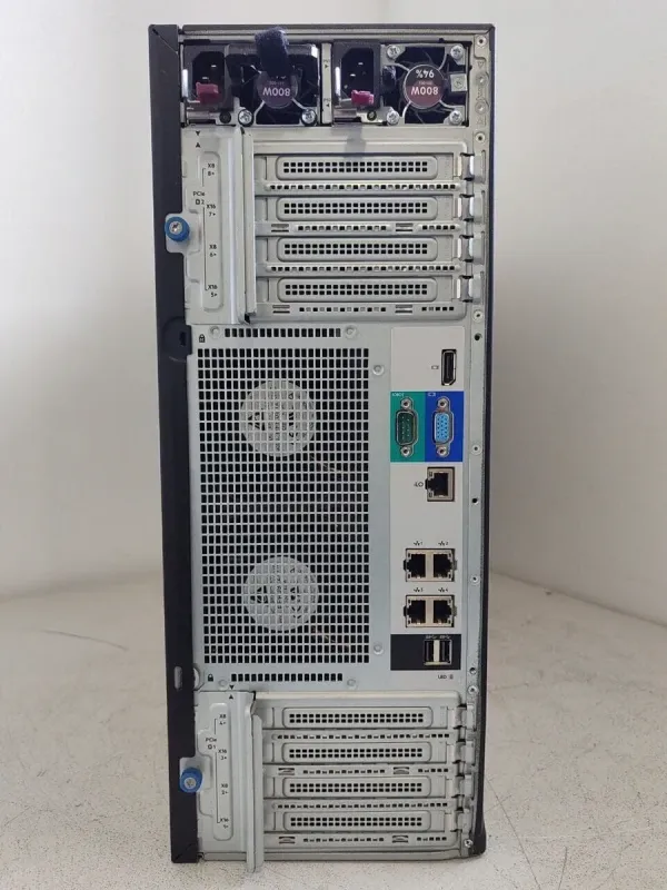 Сервер HP ProLiant ML350 Gen 10 Tower / 2x Intel Xeon Gold 6152 (22 (44) ядра по 2.1 - 3.7 GHz) / 128 GB DDR4 / 2x 800 GB SSD (SAS) / Raid P408 / 2x 800W б/в - изображение 5