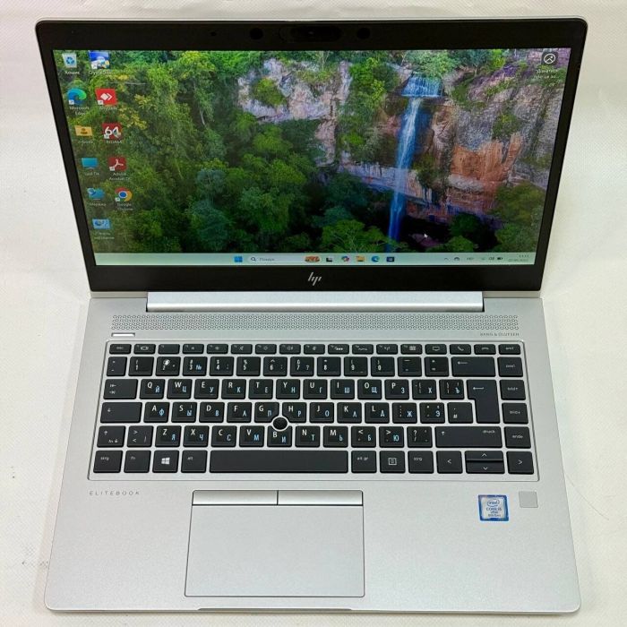 Ноутбук Б-клас HP EliteBook 840 G6 / 14" (1920x1080) IPS / Intel Core i5-8365U (4 (8) ядра по 1.6 - 4.1 GHz) / 8 GB DDR4 / 512 GB SSD / Intel UHD Graphics 620 / WebCam / Fingerprint б/в - зображення 4