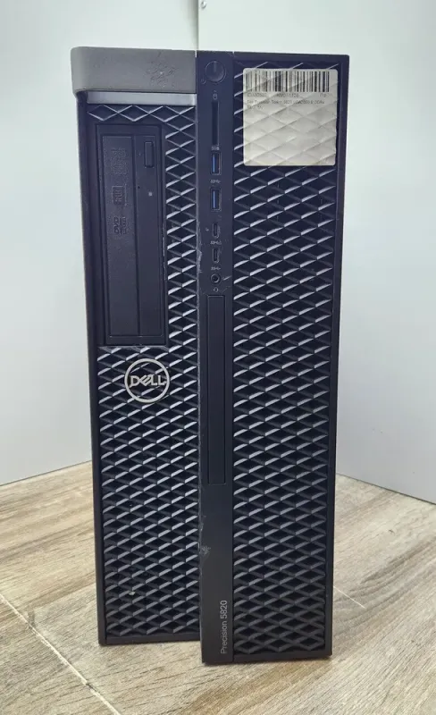 Робоча станція Dell Precision 5820 Tower / Intel Xeon W-2123 (4 (8) ядра по 3.6 - 3.9 GHz) / 64 GB DDR4 / 512 GB SSD M.2 / nVidia Quadro K6000, 12 GB GDDR5, 384-bit / DVD-ROM б/в - зображення 4