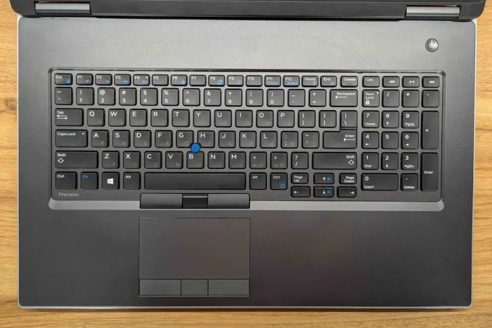 Мобільна робоча станція Dell Precision 7740 / 17.3" (1920x1080) IPS / Intel Core i7-9750H (6 (12) ядер по 2.6 - 4.5 GHz) / 64 GB DDR4 / 1000 GB SSD / nVidia Quadro RTX 4000, 8 GB GDDR6, 256-bit / WebCam / Windows 10 б/в - зображення 3