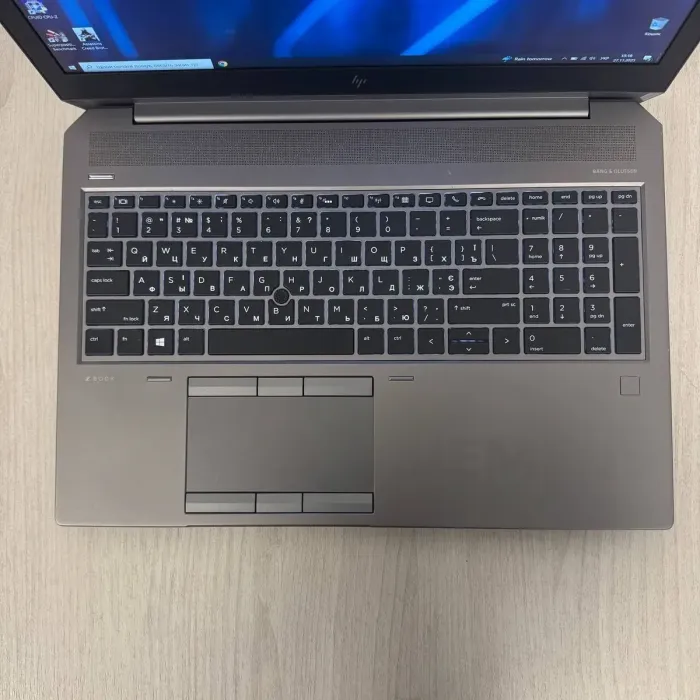 Мобільна робоча станція HP Zbook 15 G5 / 15,6" (1920x1080) IPS / Intel Core i9-8950H (6 (12) ядра по 2,9 - 4,8 ГГц) / 32 ГБ DDR4 / 480 ГБ SSD / nVidia Quadro P2000, 4 ГБ GDDR5, 128-біт / WebCam б/в - зображення 3