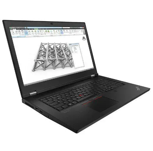 Мобільна робоча станція Lenovo ThinkPad P17 Gen 1 / 17,3" (1920x1080) IPS / Intel Core i7-10750H (6 (12) ядер по 2,6 - 5,0 ГГц) / 16 ГБ DDR4 / 960 ГБ SSD / nVidia Quadro RTX 3000, 6 ГБ GDDR6, 192-біт / WebCam б/в - зображення 4