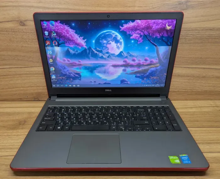 Ноутбук Б-клас Dell Inspiron 5558 / 15.6" (1366x768) TN / Intel Core i5-5200U (2 (4) ядра по 2.2 - 2.7 GHz) / 8 GB DDR3 / 240 GB SSD / nVidia GeForce 920M, 2 GB DDR3, 64-bit / WebCam / Windows 10 б/в - зображення 2