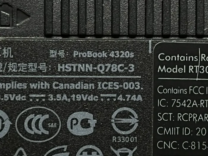 Ноутбук HP ProBook 4320s / 13.3" (1366x768) TN / Intel Core i3-350M (2 (4) ядра по 2.26 GHz) / 4 GB DDR3 / 320 GB HDD / Intel HD Graphics / WebCam / АКБ не тримає б/в - зображення 7