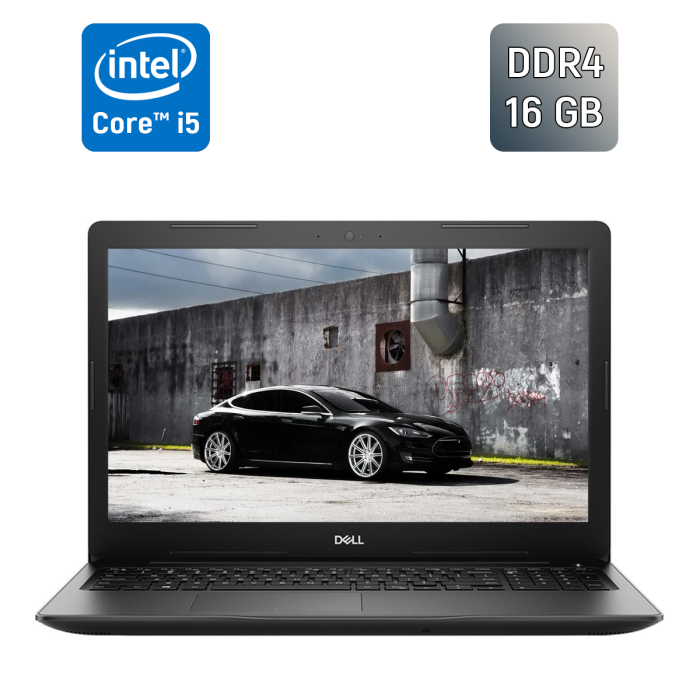 Ноутбук Dell Latitude 3590 / 15.6" (1920x1080) IPS / Intel Core i5-8250U (4 (8) ядра по 1.6 - 3.4 GHz) / 16 GB DDR4 / 512 GB SSD / Intel UHD Graphics 620 / WebCam / Windows 10 б/в - зображення 1