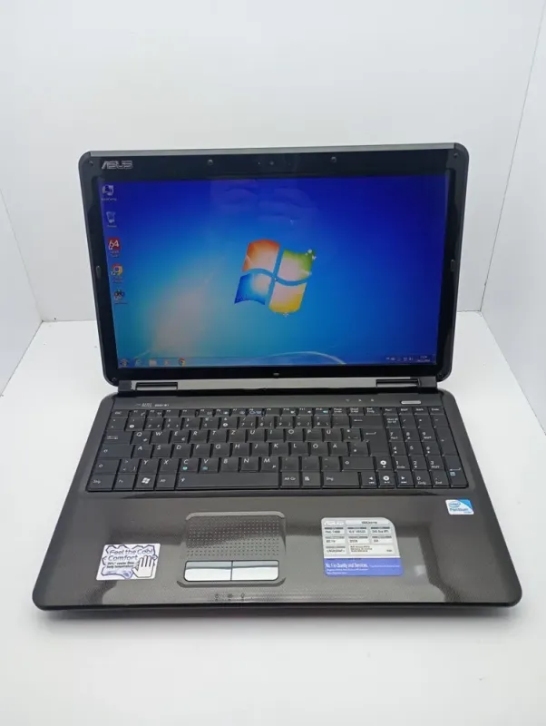 Ноутбук Asus K50 / 15.6" (1366x768) TN / Intel Pentium T4500 (2 ядра по 2.3 GHz) / 6 GB DDR3 / 500 GB HDD / nVidia GeForce GT 320M, 1 GB DDR3, 128-bit / WebCam б/в - зображення 6