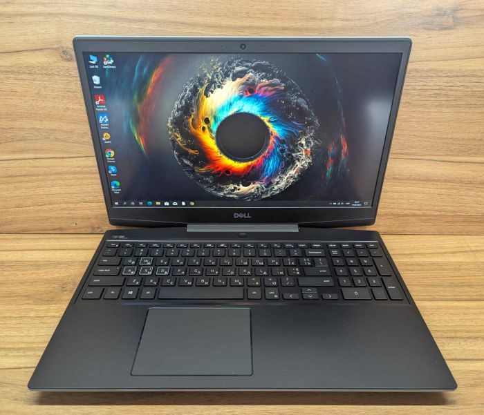 Ігровий ноутбук Dell G5 5505 / 15.6" (1920x1080) IPS / AMD Ryzen 7 4800H (8 (16) ядер по 2.9 - 4.2 GHz) / 16 GB DDR4 / 500 GB SSD / AMD Radeon RX 5600M, 6 GB GDDR6, 192-bit / WebCam / HDMI / Windows 10 б/в - зображення 2