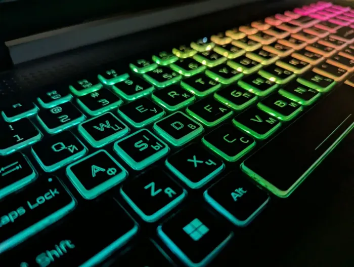 Ігровий ноутбук Acer Nitro 5 AN517-42 / 17.3" (1920x1080) IPS / AMD Ryzen 7 6800H (8 (16) ядер по 3.2 - 4.7 GHz) / 16 GB DDR4 / 512 GB SSD / nVidia GeForce RTX 3060, 6 GB GDDR6, 192-bit / WebCam / Windows 10 б/в - зображення 8