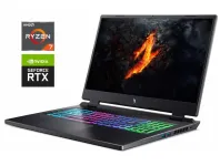Ігровий ноутбук Б-класу Acer Nitro 17 AN17-42 / 17.3" (1920x1080) IPS / AMD Ryzen 7 8845HS (8 (16) ядер по 3.8 - 5.1 GHz) / 16 GB DDR5 / 1000 GB SSD NVMe / nVidia GeForce RTX 4060, 8 GB GDDR6, 128-bit / WebCam б/в