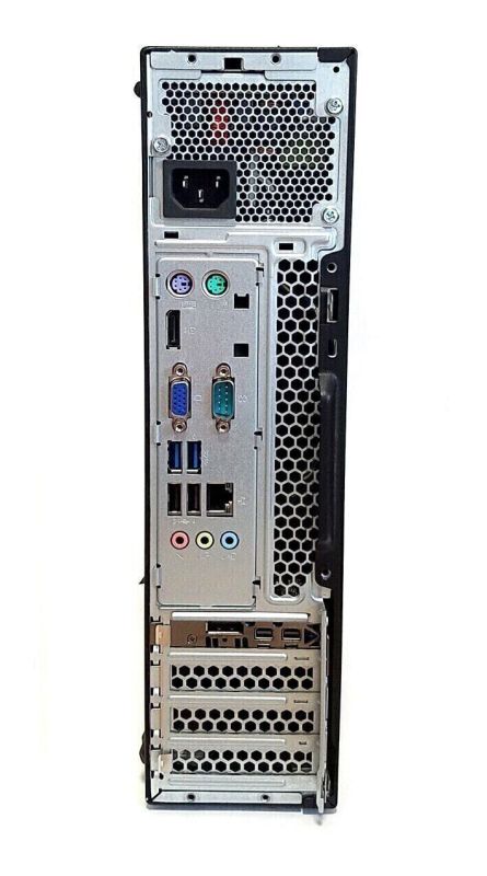 ПК Lenovo ThinkCentre M700 SFF / Intel Core i5-6500 (4 ядра по 3.2 - 3.6 GHz) / 32 GB DDR4 / 256 GB SSD / AMD Radeon Pro WX 3100, 4 GB GDDR5, 128-bit / Win 10 Home б/в - зображення 3