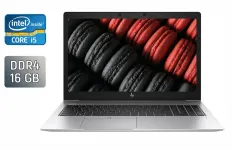 Ультрабук HP EliteBook 850 G6 / 15.6" (1920x1080) IPS / Intel Core i5-8265U (4 (8) ядра по 1.6 - 3.9 GHz) / 16 GB DDR4 / 512 GB SSD / Intel UHD Graphics 620 / WebCam / HDMI / Windows 10 б/в