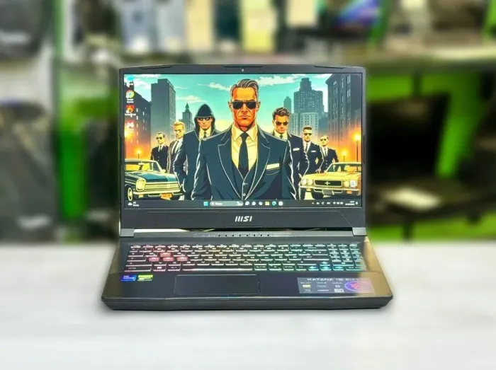 Ігровий ноутбук Б-клас MSI Katana 15 B13V / 15.6" (1920x1080) IPS / Intel Core i7-12650H (10 (16) ядер по 2.3 - 4.7 GHz) / 16 GB DDR5 / 512 GB SSD M.2 / nVidia GeForce RTX 4070, 8 GB GDDR6, 128-bit / WebCam / Win 11 Home б/в - зображення 2