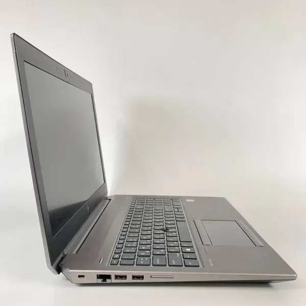 Мобільна робоча станція Б-клас HP ZBook 15 G5 / 15.6" (1920x1080) IPS / Intel Core i7-8850H (6 (12) ядер по 2.6 - 4.3 GHz) / 32 GB DDR4 / 512 GB SSD / nVidia Quadro P1000, 4 GB GDDR5, 256-bit / TouchID / WebCam б/в - зображення 5
