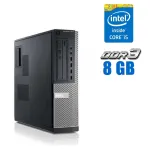ПК Б-клас Dell OptiPlex 7010 DT / Intel Core i5-3550S (4 ядра 3.0 - 3.7 GHz) / 8 GB DDR3 / 500 GB HDD / Intel HD Graphics 2500 / DVD-RW б/в