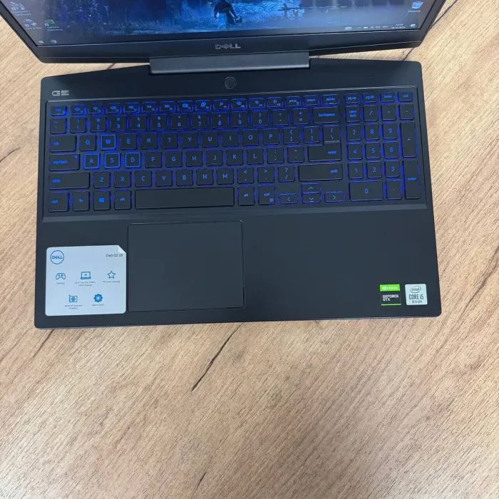 Ігровий ноутбук Б-клас Dell G5 5500 / 15.6" (1920x1080) IPS / Intel Core i5-10300H (4 (8) ядра по 2.5 - 4.5 GHz) / 8 GB DDR4 / 256 GB SSD / nVidia GeForce GTX 1650 Ti, 4 GB GDDR6, 128-bit / WebCam б/в - зображення 7