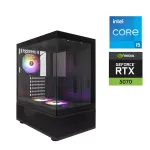 Ігровий ПК 1stPlayer VT6 Black MONSTR Tower / Intel Core i5-14600KF (14 (20) ядер по 2.6 - 5.3 GHz) / 32 GB DDR5 / 2000 GB SSD M.2 / nVidia GeForce RTX 5070, 12 GB GDDR7, 192-bit б/в